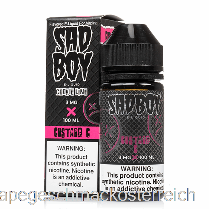 Vanillepudding-Keks - Sadboy - 100 Ml 0 Mg Vape-Geschmack